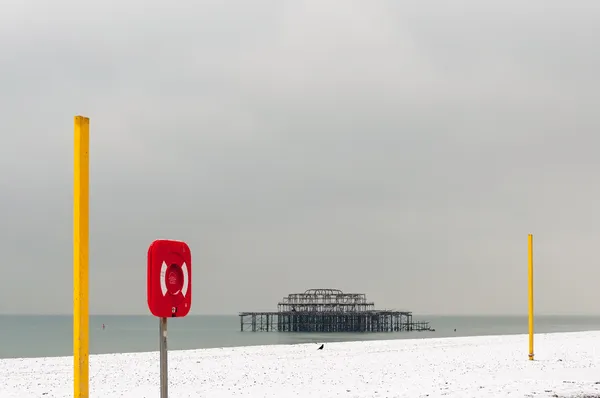 Brighton på vintern — Stockfoto