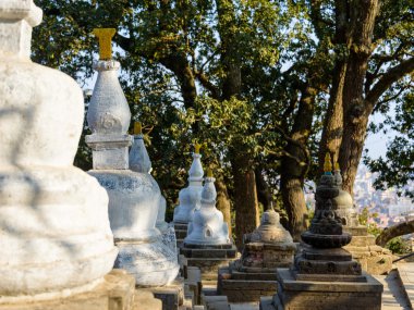 swayambhunath Kathmandu, chortens
