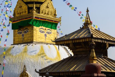 Katmandu 'da Swayambhunath stupa