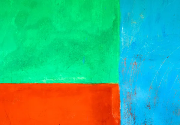 蓝色、 绿色和橙色的抽象背景 — 图库照片