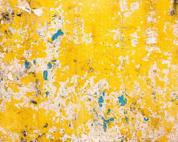 Grungy textura de pared amarilla — Foto de Stock