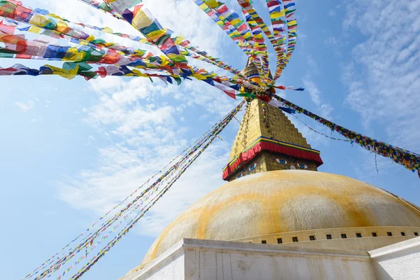 Η Στούπα Boudhanath στο Κατμαντού — Φωτογραφία Αρχείου