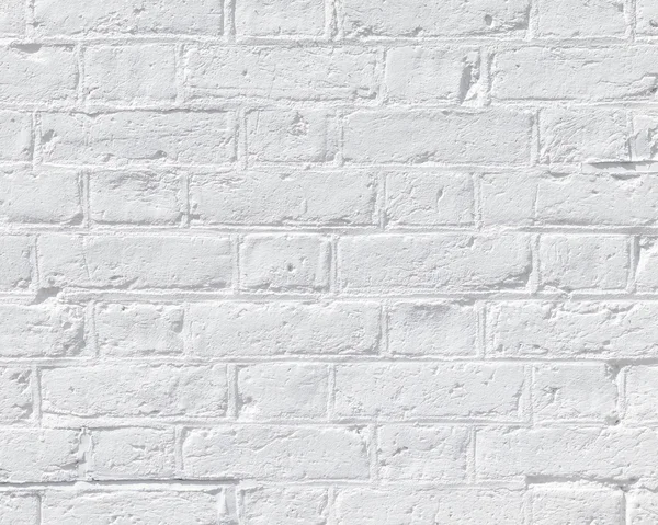 Pared de ladrillo blanco — Foto de Stock