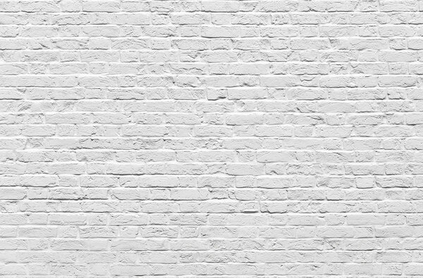 Pared de ladrillo blanco — Foto de Stock