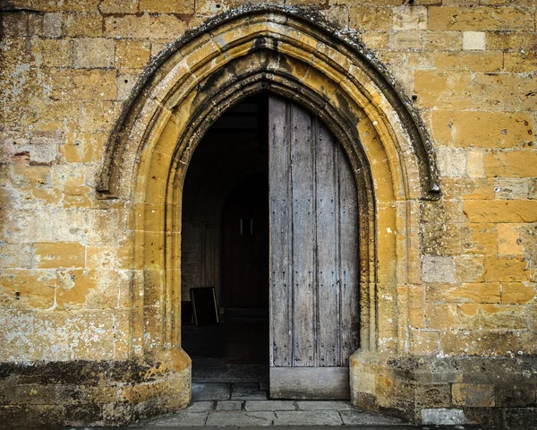 Entrada da igreja — Fotografia de Stock