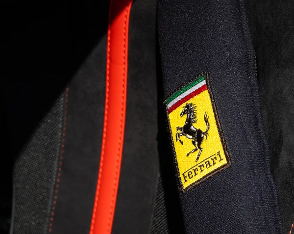 Bayonne France Circa August 2022 Detail Shot Ferrari Harness — Stock Photo, Image