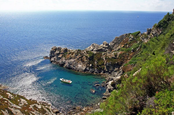 Eiland van porquerolles Frankrijk — Stockfoto