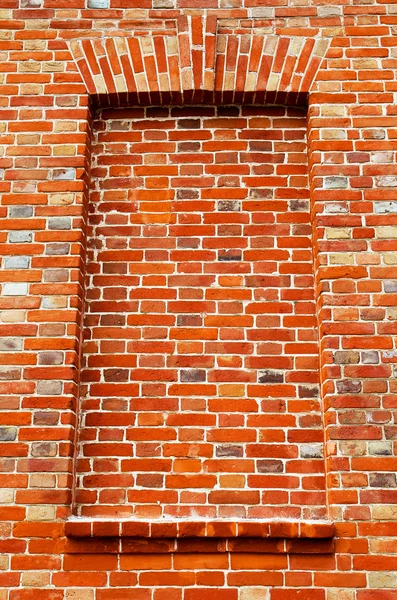 旧红砖墙质感 — 图库照片