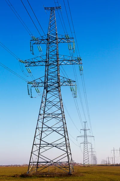 Linii electrice — Fotografie, imagine de stoc