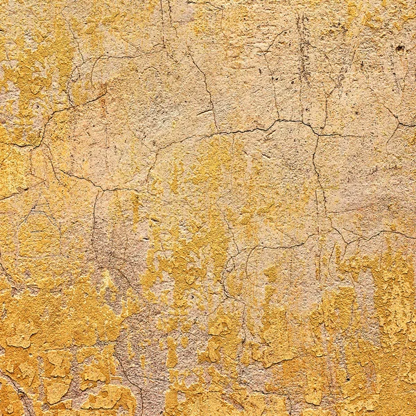 Grunge mur de béton fissuré — Photo