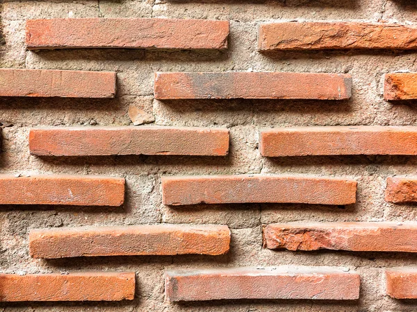 Parede de tijolo fundo ou textura — Fotografia de Stock
