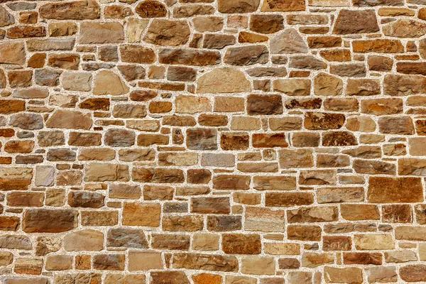 Wall built of natural stone — Stock Photo, Image