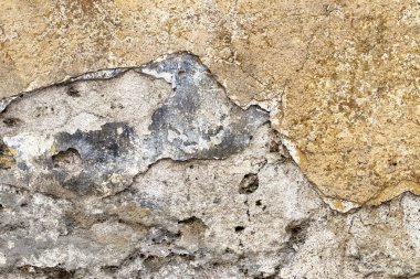 Eski alçı duvarın dokusu