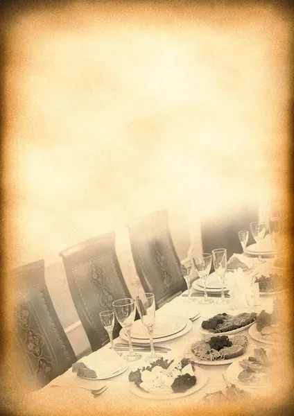 eski menü antika arka plan