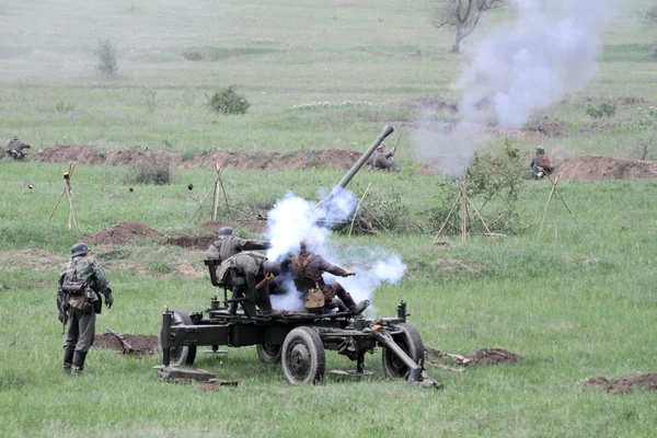 Odessa, Ukraina - 6 maj: fragment återuppbyggnad bekämpa händelser jag — Stockfoto