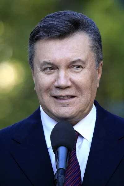 President of Ukraine Viktor Yanukovych during his working visit to Odessa — Stock Photo, Image
