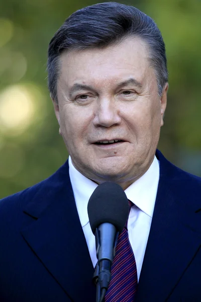 ODESSA - 24 OCTOBRE : Président de l'Ukraine Viktor Ianoukovitch duri — Photo