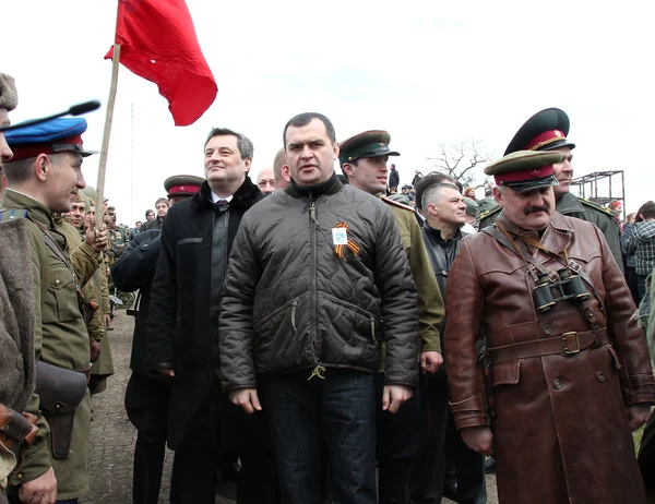 Odessa, Ukraina - 10 sierpień: Ukrainie minister spraw wewnętrznych (policja) — Zdjęcie stockowe