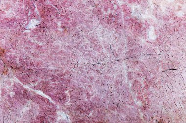 doğal yaşlı kırık pembe mermer taş desen 