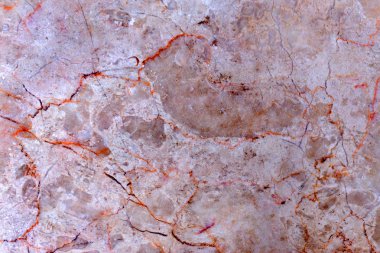 Natural pink marble with old cracked  clipart