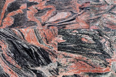 abstrac güzel kırmızımsı kahverengi iç dekoratif taş mermer