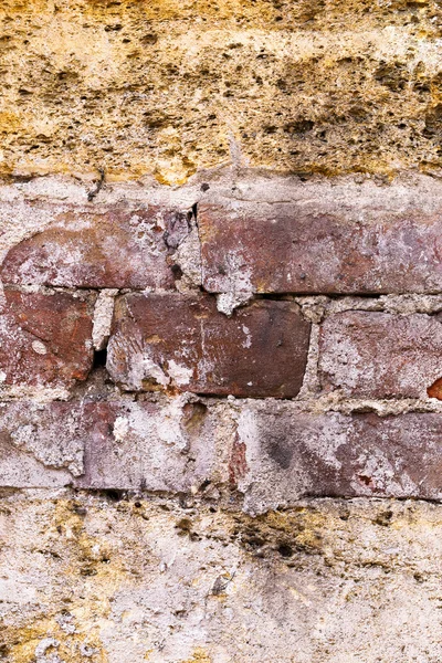 Bild bemalt dekorative Gipsoberfläche der alten Steinmauer — Stockfoto