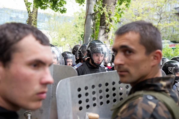 오데사, 우크라이나-2014 년 5 월 2 일: 시내에 비극적인 폭동 com — 스톡 사진