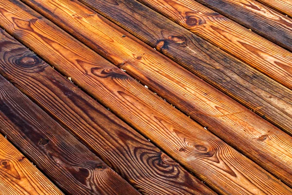 Old dark wood texture natural pattern wooden planks as the magni Stock Photo