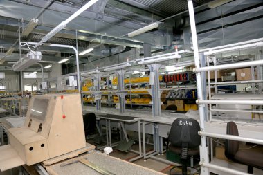 modern iç elektronik bileşenlerin üretim, parça warehou