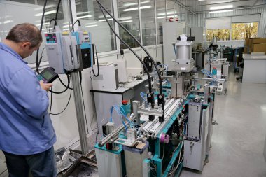 modern iç elektronik bileşenlerin üretim, parça warehou