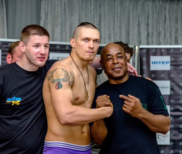 ODESSA, UKRAINE - May 29, 2014: World heavyweight boxing champio — Stock Photo, Image
