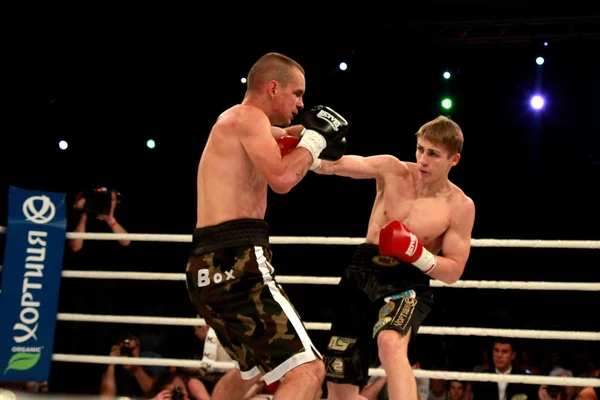 Odessa, Ukraine - May 31, 2014: The title professional bout vers — Stock Photo, Image