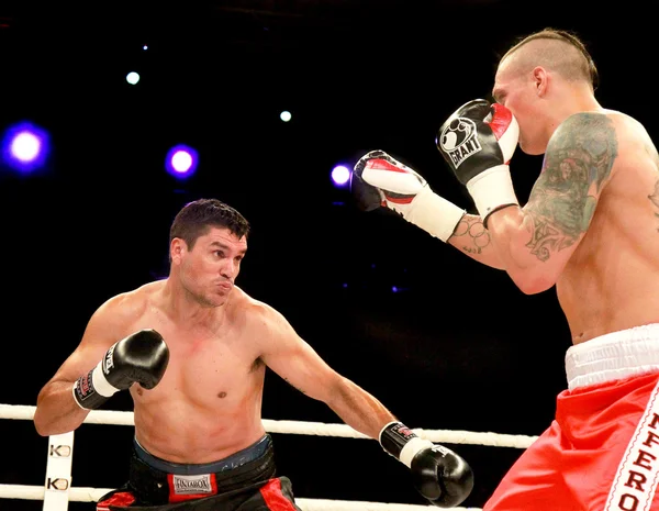 ODESSA, UCRANIA - 31 de mayo de 2014: Campeón del mundo de boxeo pesado , — Foto de Stock