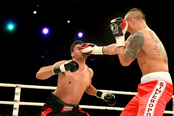 ODESSA, UCRANIA - 31 de mayo de 2014: Campeón del mundo de boxeo pesado , — Foto de Stock