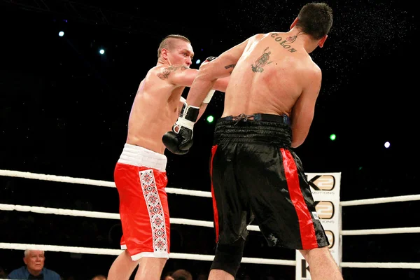 敖德萨、 乌克兰-31 可能 2014年： 世界重量级拳击冠军, — 图库照片