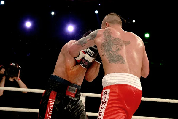 Одеса, Україна-31 травня 2014 року: суперважкій чемпіон світу з боксу, — стокове фото