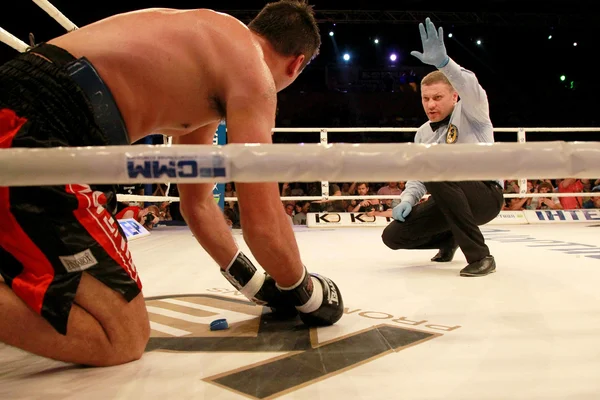 ODESSA, UCRANIA - 31 de mayo de 2014: Campeón del mundo de boxeo pesado , — Foto de Stock