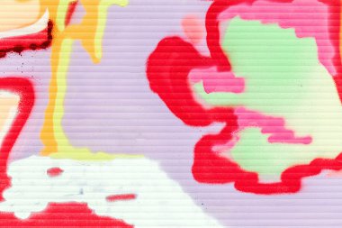 красиві Вуличне мистецтво графіті. Анотація творчі малювання моди