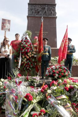 Odessa 4 Mayıs: victo kutlamak için olayları