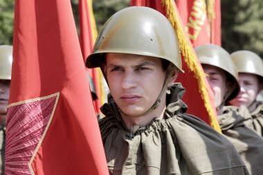 Odessa 4 Mayıs: victo kutlamak için olayları