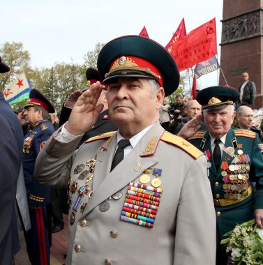 Odessa 4 Mayıs: victo kutlamak için olayları