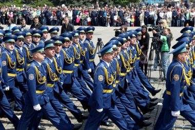 ODESSA MAY 4 : Events to commemorate the anniversary of the Vict clipart