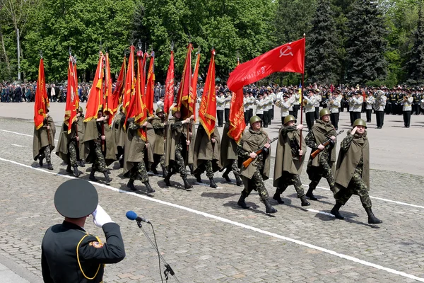 ODESSA MAY 4 : Events to commemorate the anniversary of the Vict — Stock Photo, Image