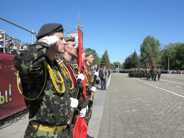 Odessa 4 mai : manifestations pour commémorer l'anniversaire de la vict — Zdjęcie stockowe