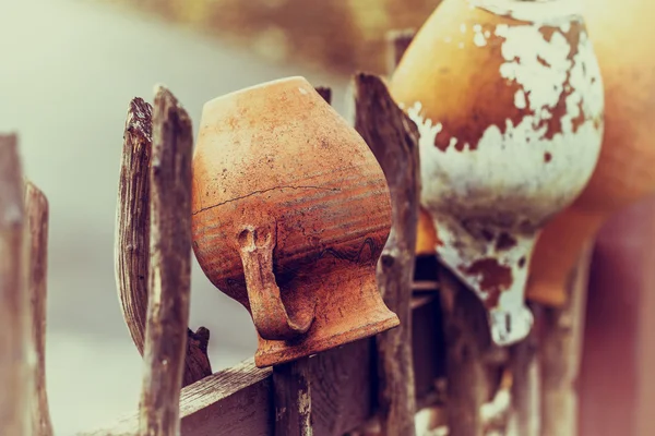 Related structure brindilles et bâtons dans une tourbière rurale en bois vintage — Photo