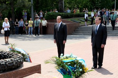 Odessa, Ukrayna - ö. 4 Haziran 2011: t Dışişleri Bakanı
