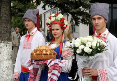 Odessa, Ukrayna - ö. 4 Eylül 2010: geleneksel Ulusal RI