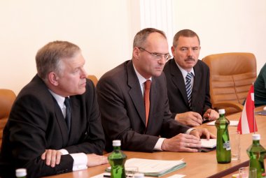 Odessa, Ukrayna - ö. 26 Mayıs 2011: Büyükelçi olağanüstü ve ple