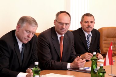 Odessa, Ukrayna - ö. 26 Mayıs 2011: Büyükelçi olağanüstü ve ple