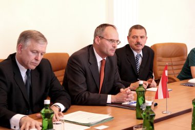 Odessa, Ukrayna - ö. 26 Mayıs 2011: Büyükelçi olağanüstü ve ple